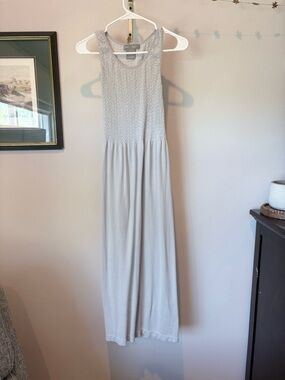 Lark & Grey Light Gray Sleeveless Women’s Maxi Dress